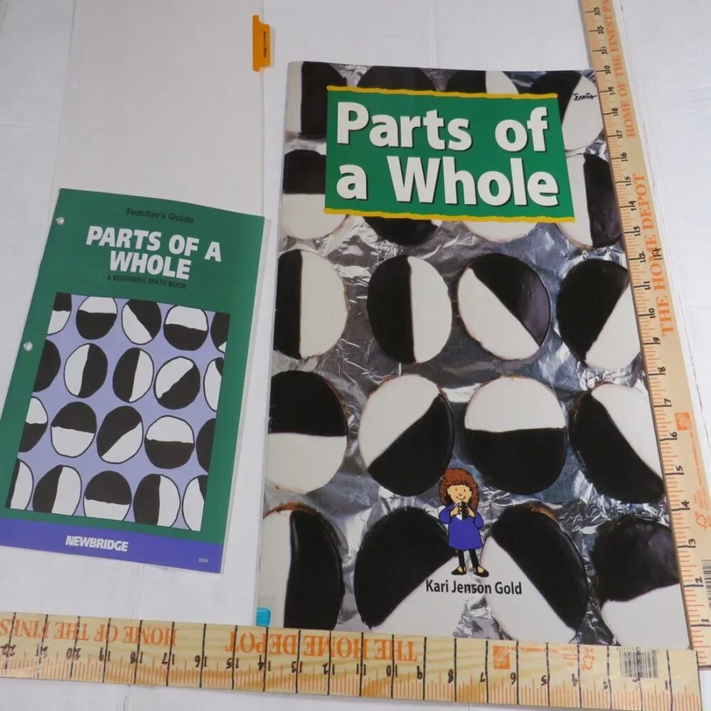 Parts of a Whole BIG BOOK (almost 2 feet tall) with teacher pages CLASSROOM